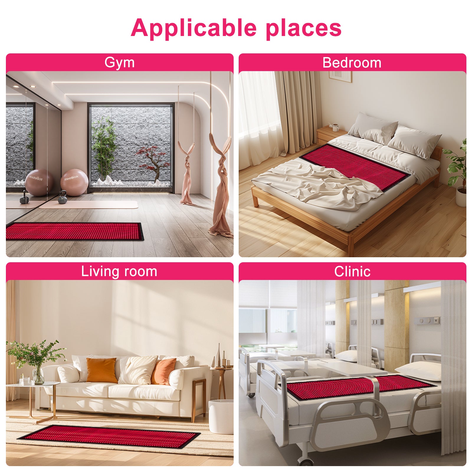 Bontanny Red Light Therapy Mat