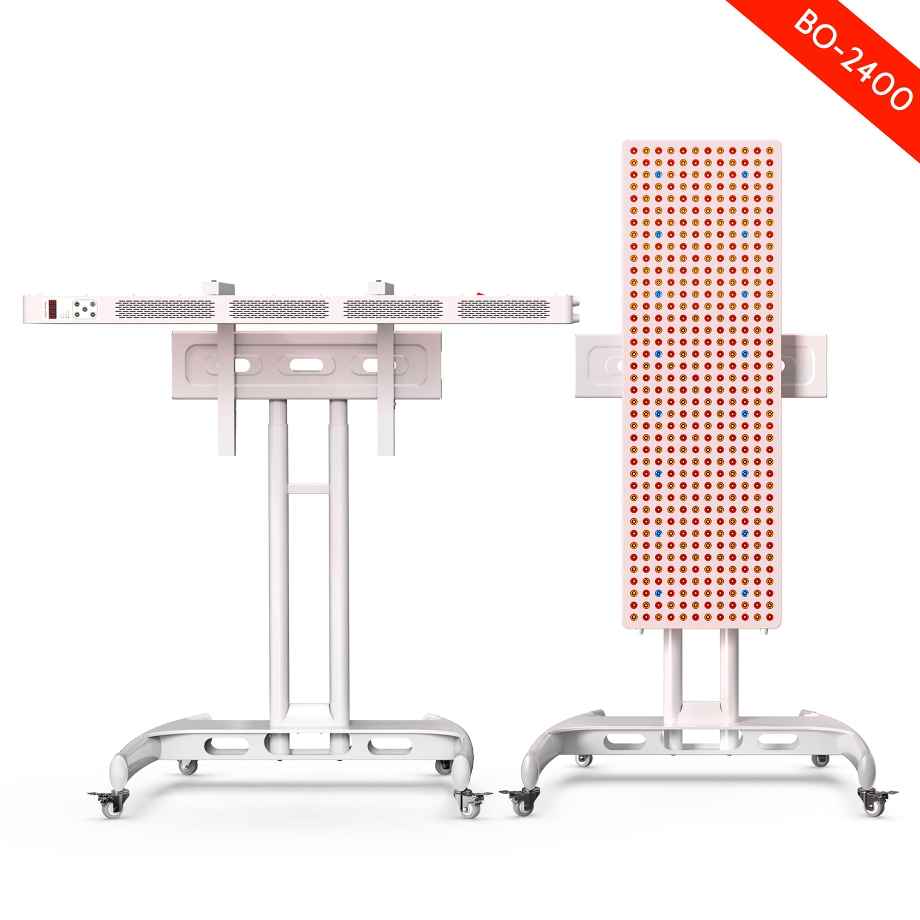 Bontanny Full Body Red Light Therapy Device – 480 LED Beads, 7-Band Red, Blue & Near Infrared (630/660/810/830/850/1060nm), With Stand | BO1500 / BO2400