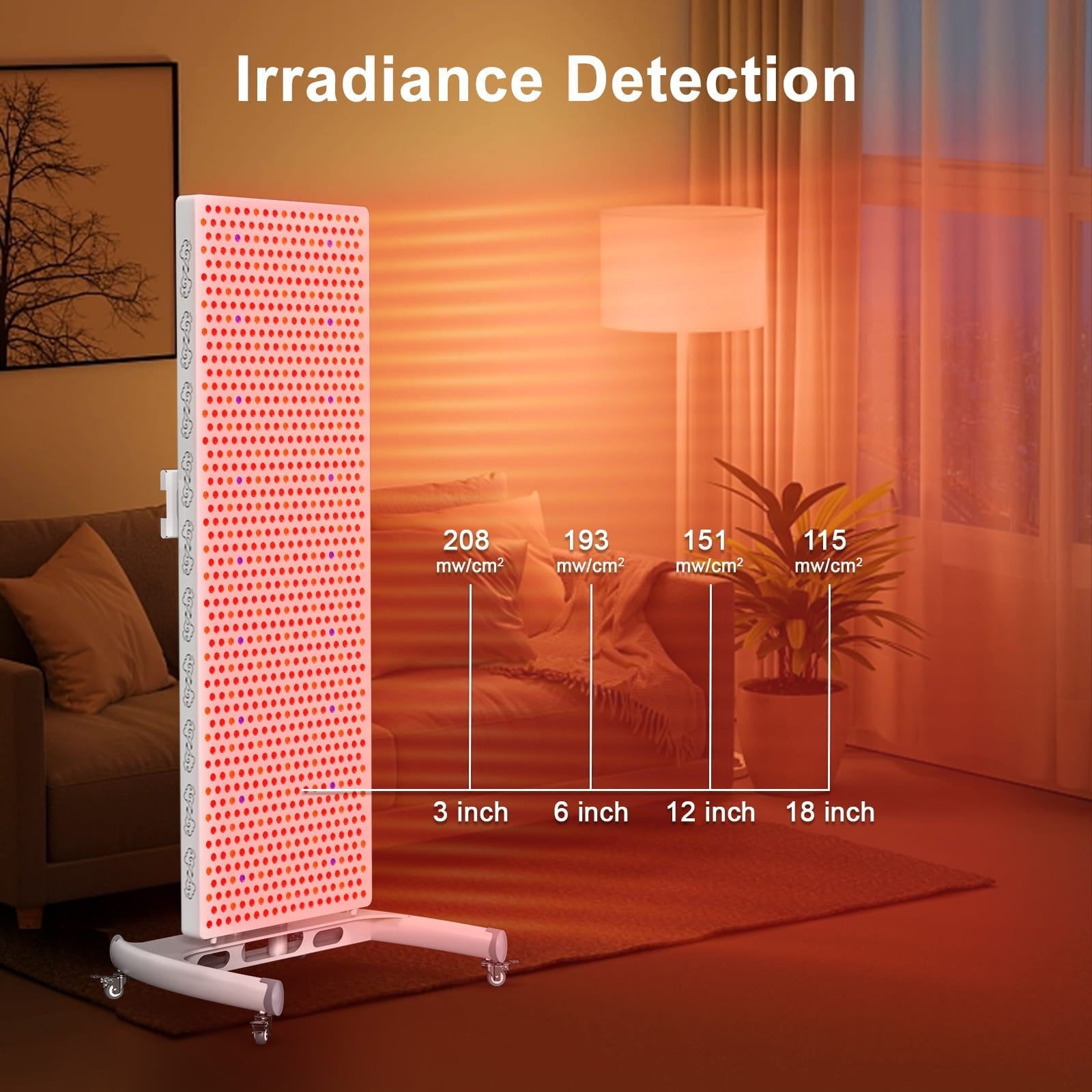 BONTANNY 1500W Large Professional 7-Band Light Therapy Panel | 480nm Blue Light + 630–1060nm Red/Near-Infrared LED Device