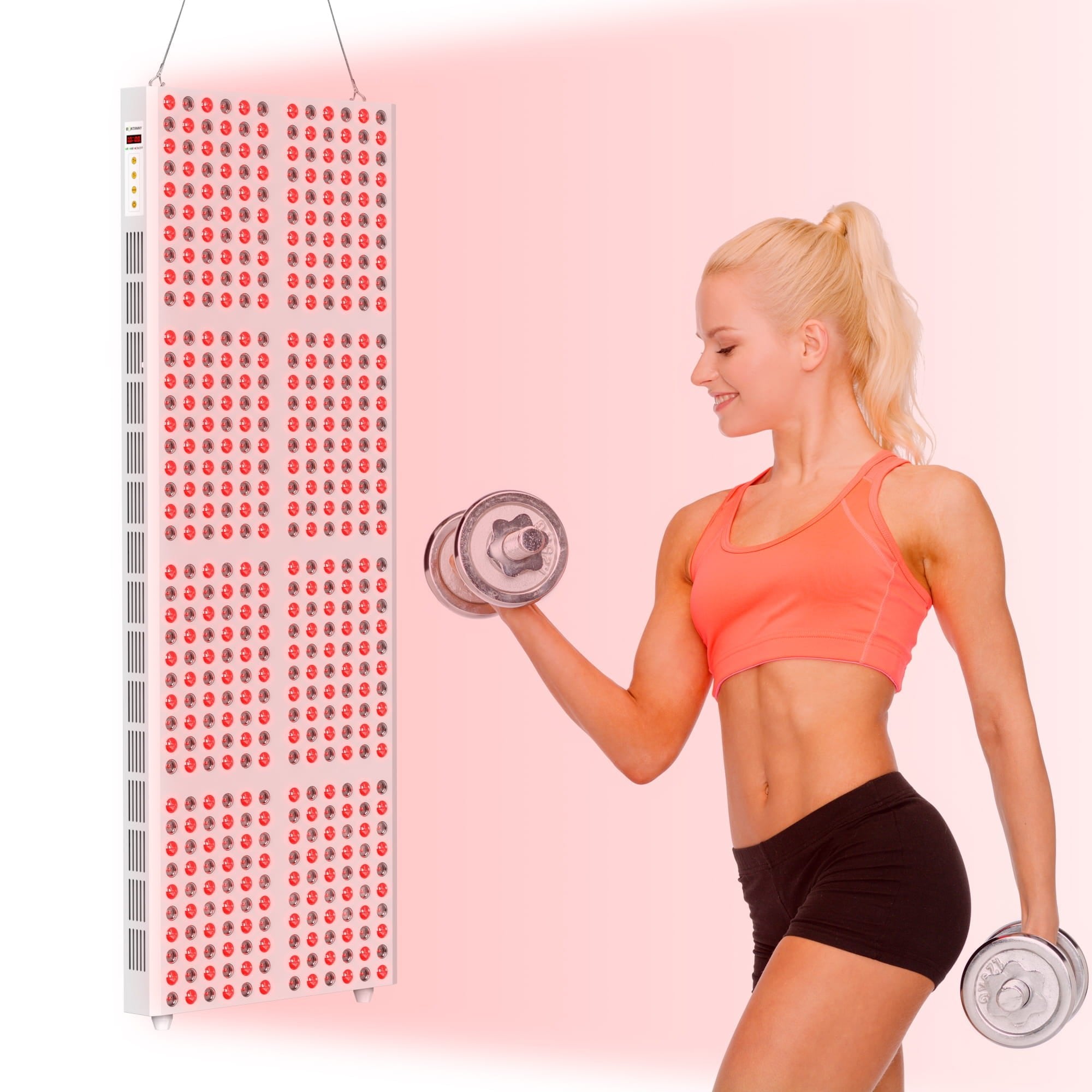 BONTANNY BL-1500 /BL-2160/BL-2400High Power Red Light Therapy Panel | 660/850nm Full Body Device for Daily Wellness(Upgraded stand)