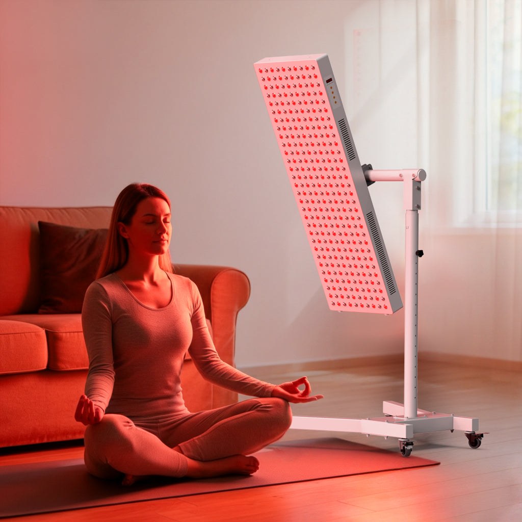 Bontanny Moving Pro -400WSeries Professional Red Light Therapy Device with Stand
