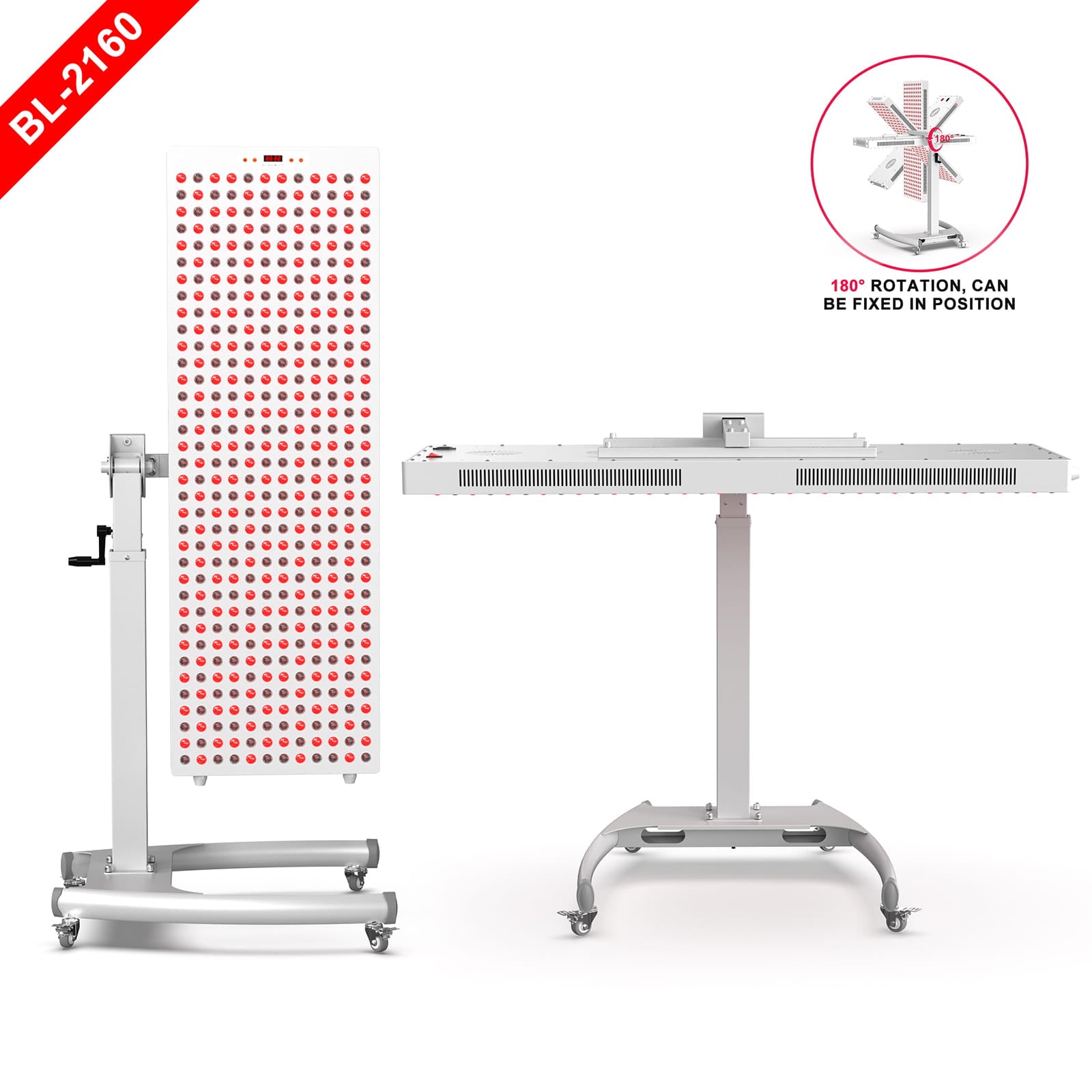 BONTANNY BL-1500 /BL-2160/BL-2400High Power Red Light Therapy Panel | 660/850nm Full Body Device for Daily Wellness(Upgraded stand)
