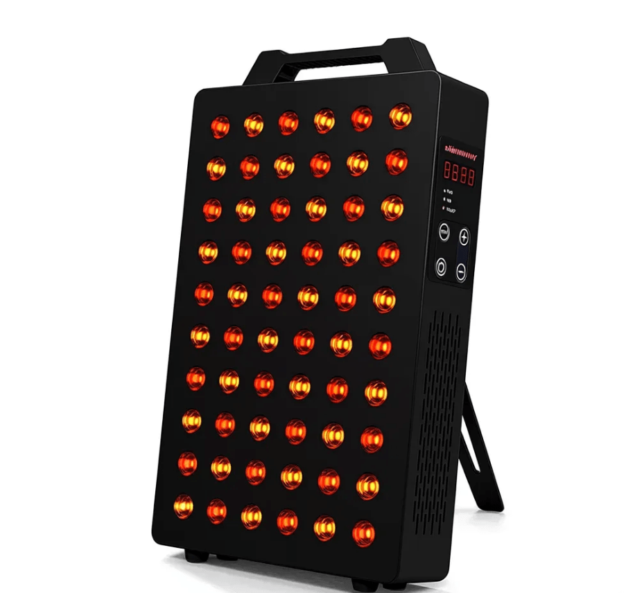 BONTANNY BO-300 Red Light Therapy Panel 630/660/810/830/850nm 5 Wavelengths, 60 Dual Chip LEDs for Skin & Recovery