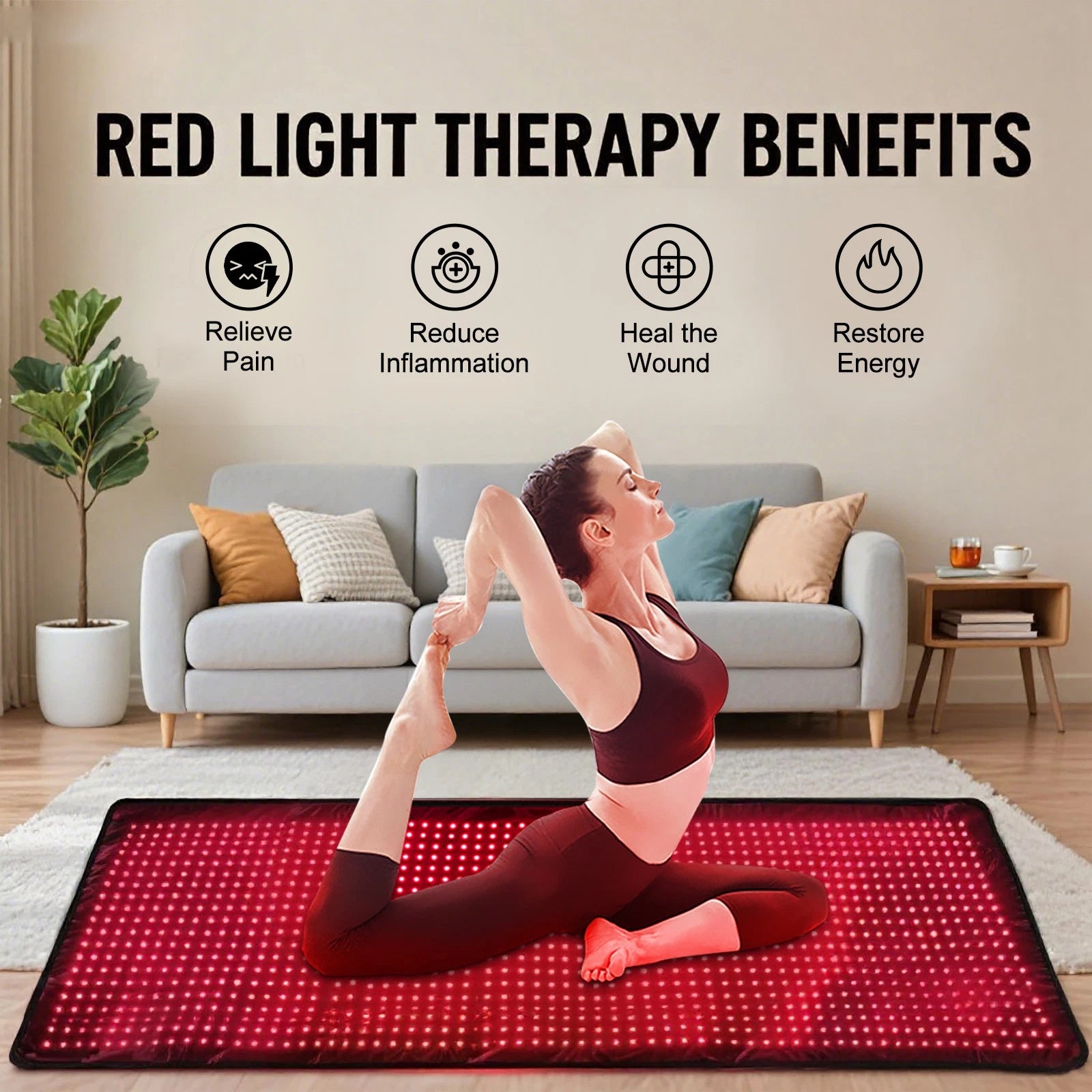 Bontanny Red Light Therapy Mat