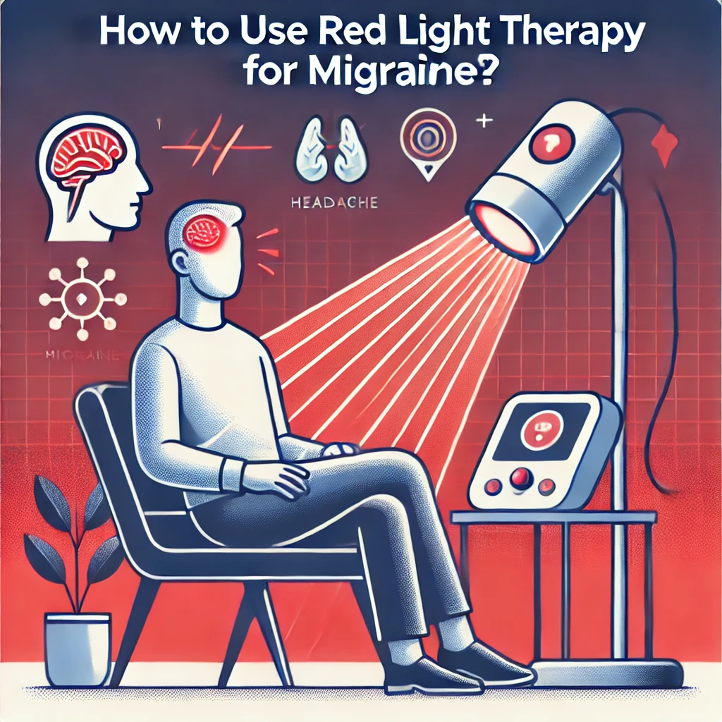 How to Use Red Light Therapy for Migraines?