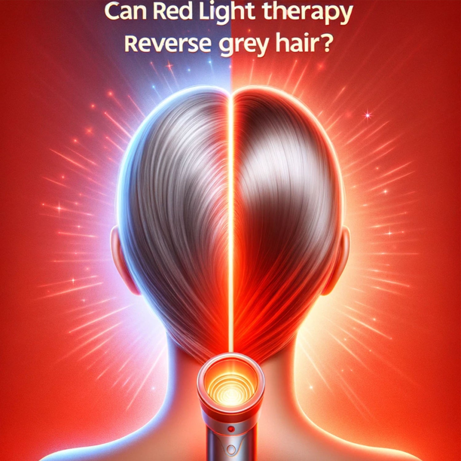 Can Red Light Therapy Reverse Grey Hair?