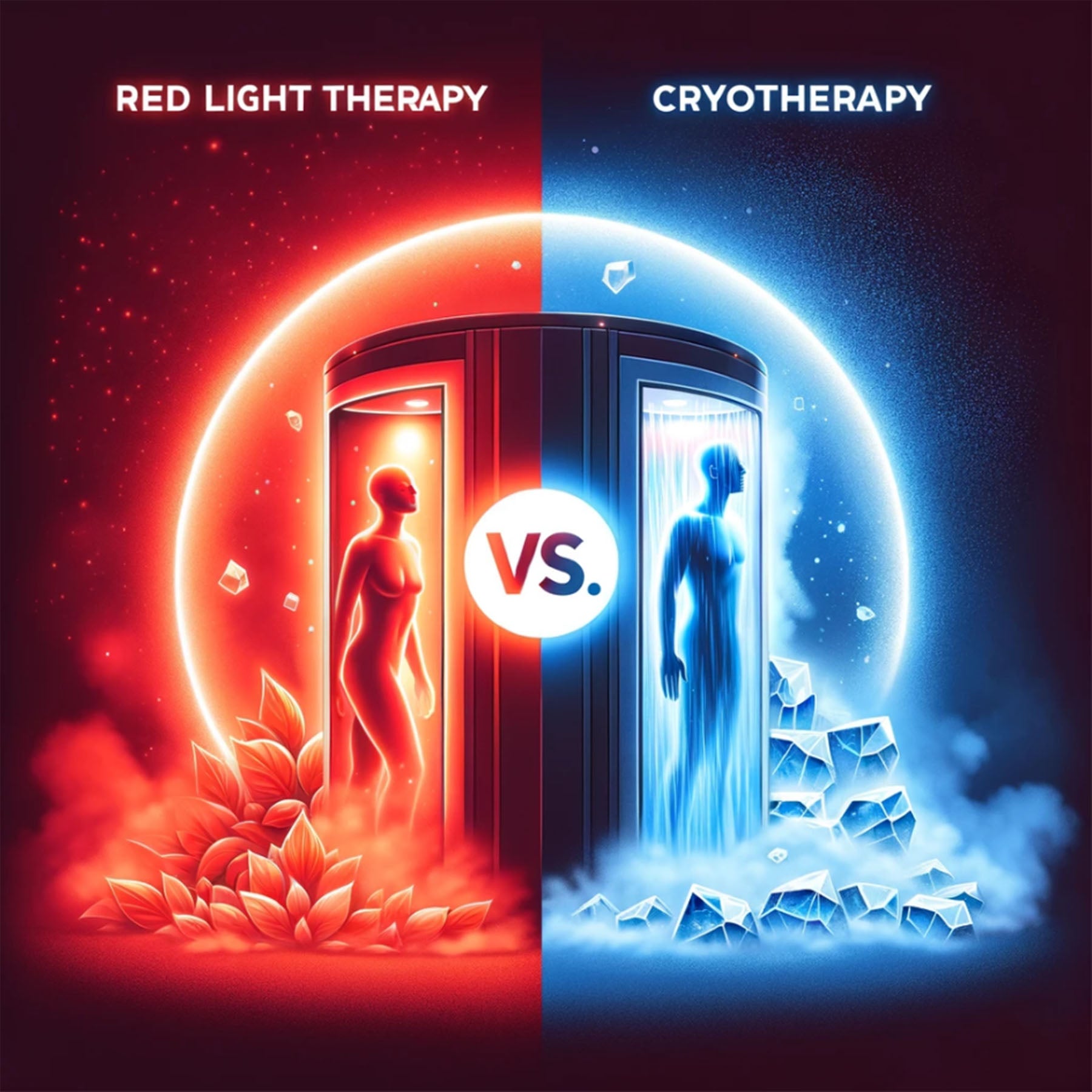 Red Light Therapy Vs. Cryotherapy: Comprehensive Comparison