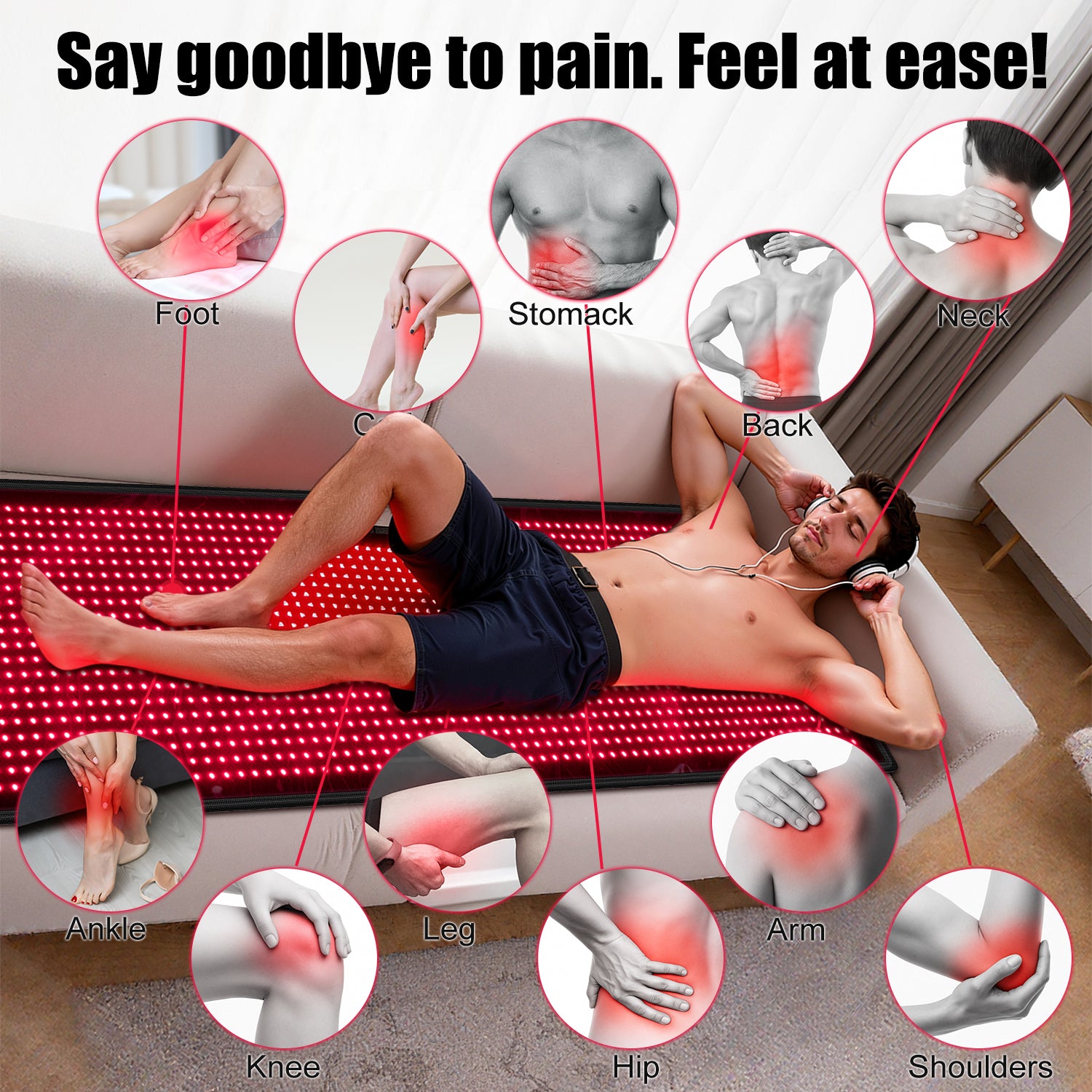 Bontanny Red Light Therapy Mat