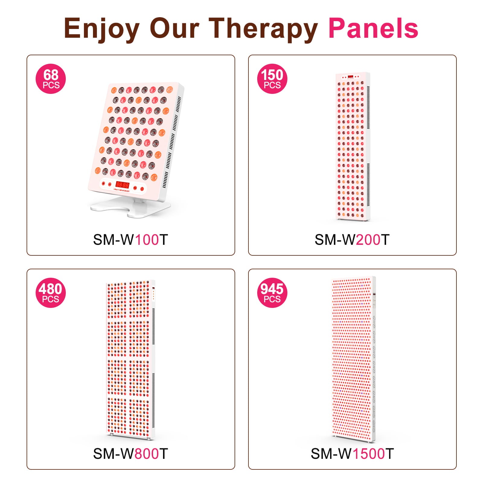 BONTANNY 1500W 7-Band Light Therapy Panel | 480nm Blue Light + 630-1060nm Red/Near-Infrared LED Device | Enjoy full-body healing and rejuvenation at home.【Delivery in 30-35 days】
