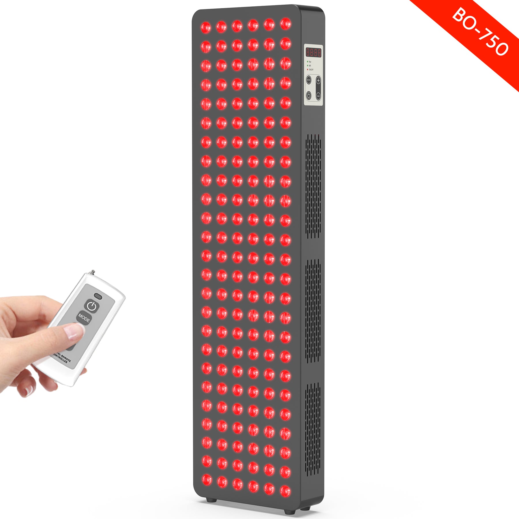 Bontanny Remote Control Series Professional Red Light Therapy Device with Stand