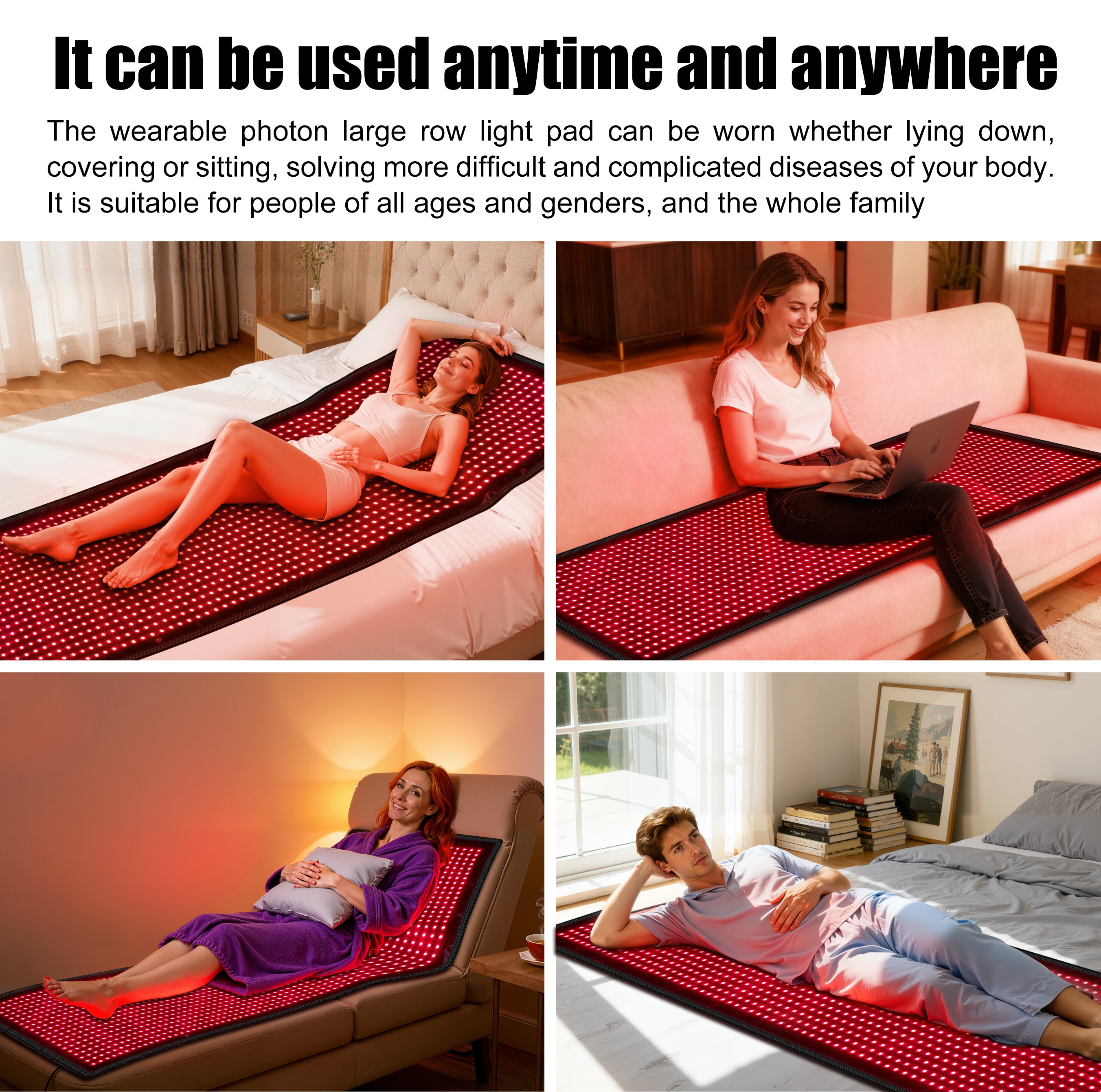 Bontanny Red Light Therapy Mat