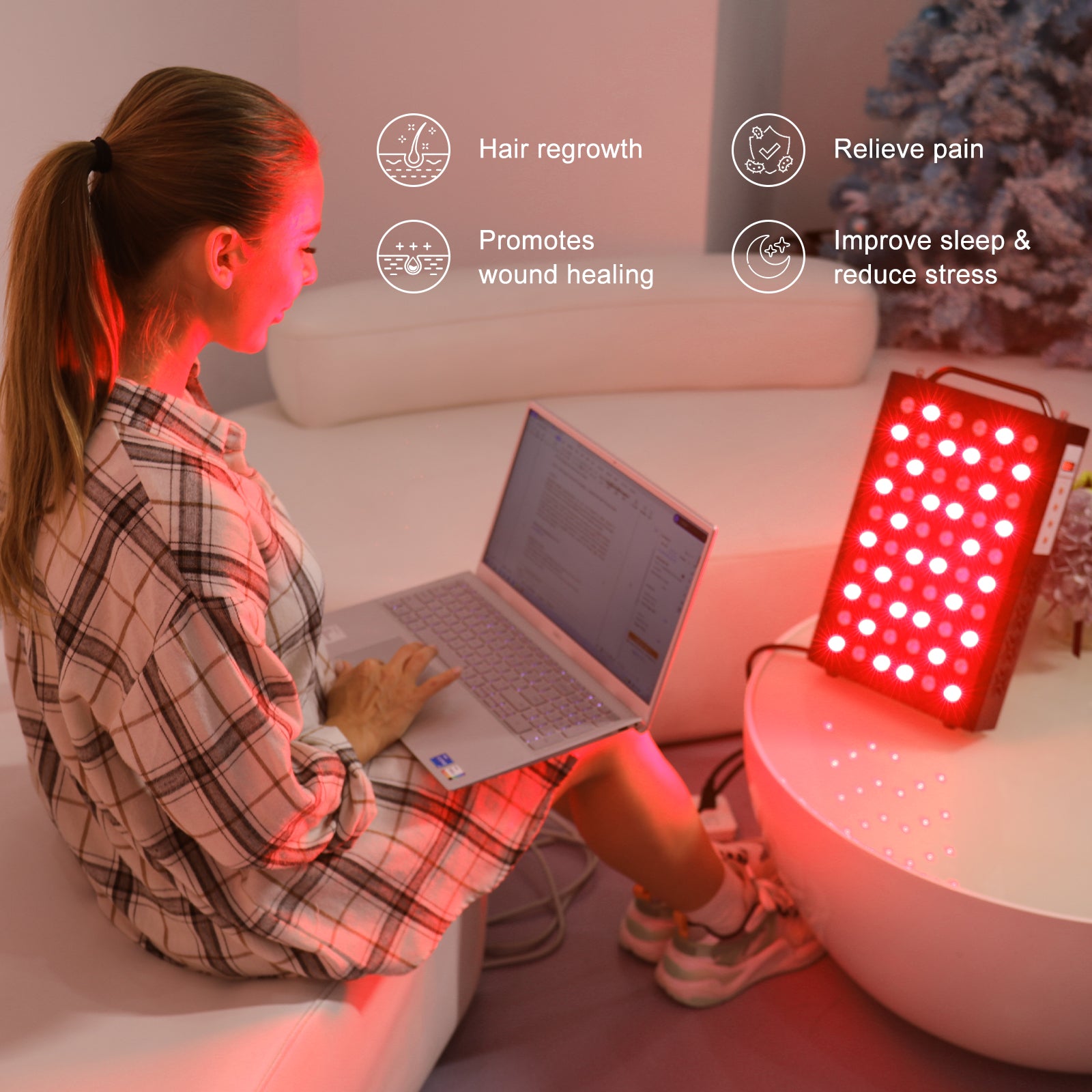 Bontanny Portable Series Red Light Therapy Device