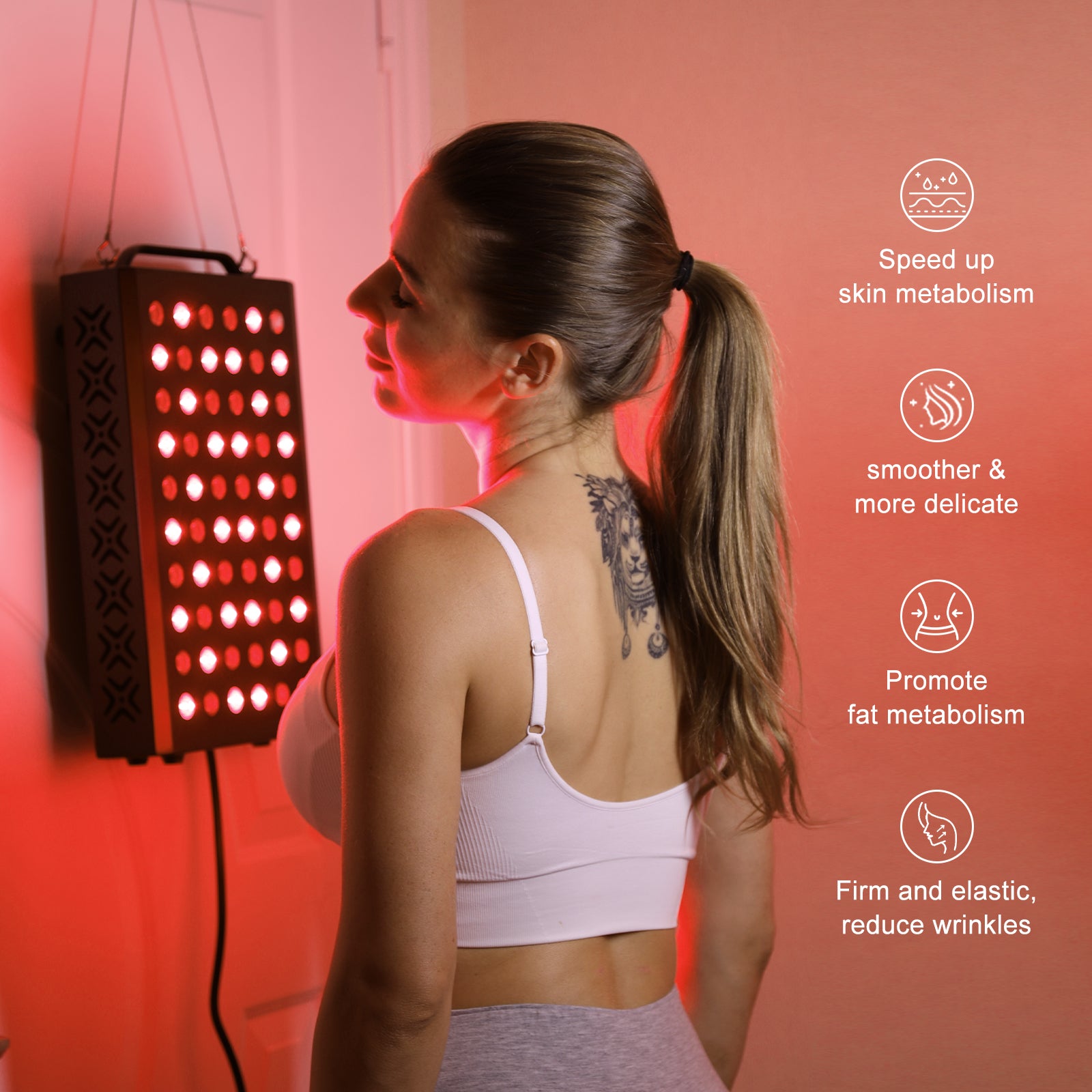 Bontanny Portable Series Red Light Therapy Device