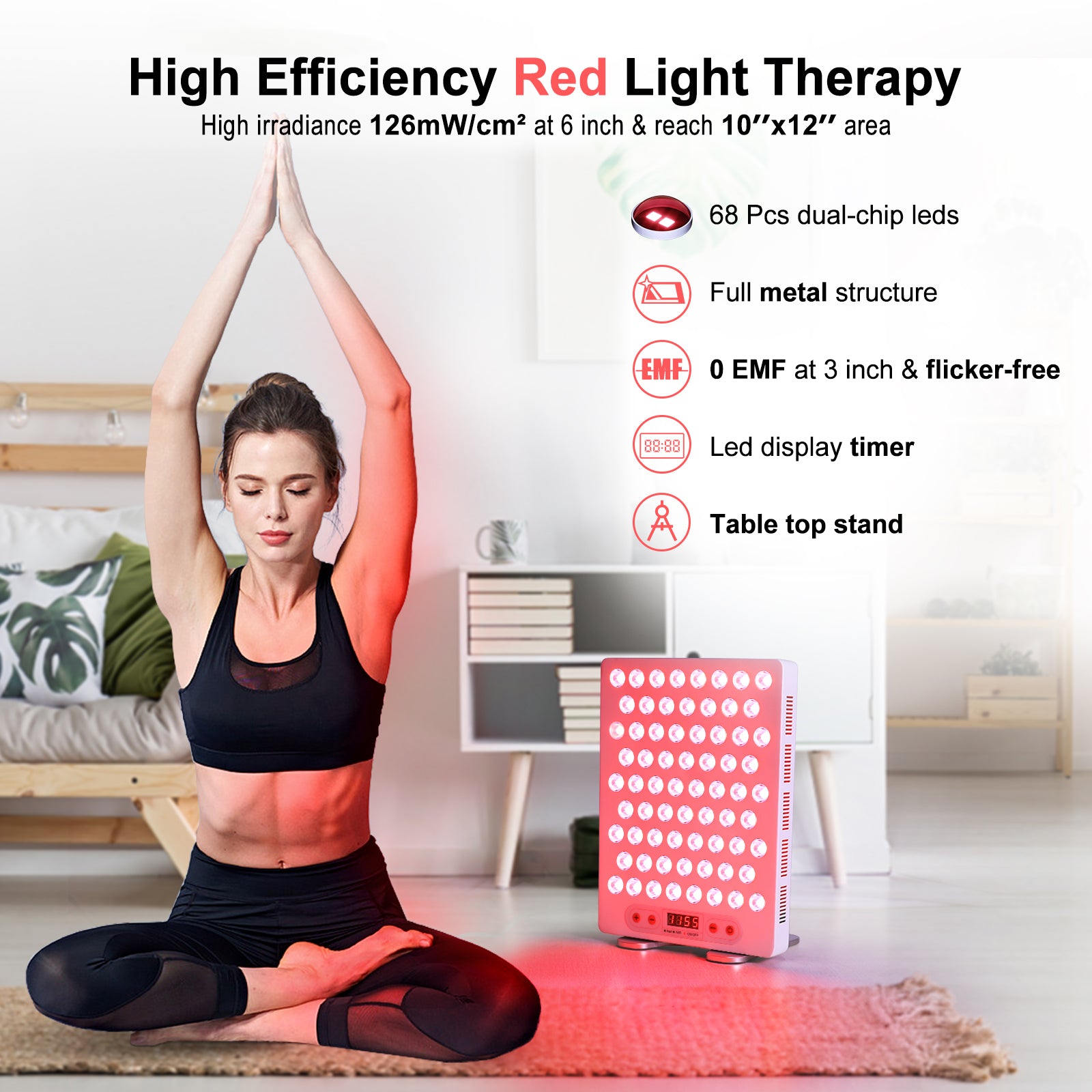 Bontanny Portable Series Red Light Therapy Device